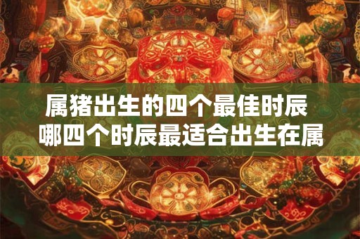 属猪出生的四个最佳时辰 哪四个时辰最适合出生在属猪的人