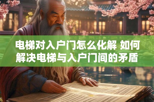 电梯对入户门怎么化解 如何解决电梯与入户门间的矛盾