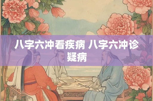 八字六冲看疾病 八字六冲诊疑病