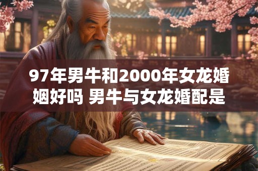 97年男牛和2000年女龙婚姻好吗 男牛与女龙婚配是否适宜