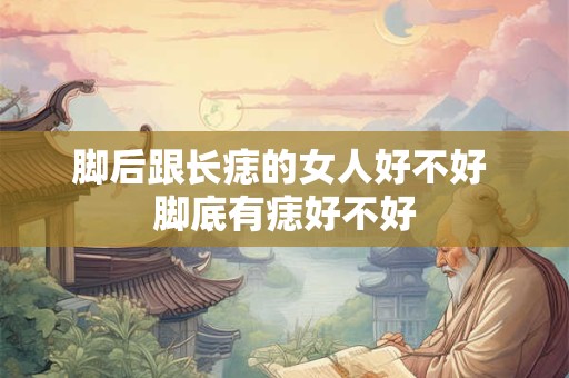 脚后跟长痣的女人好不好 脚底有痣好不好