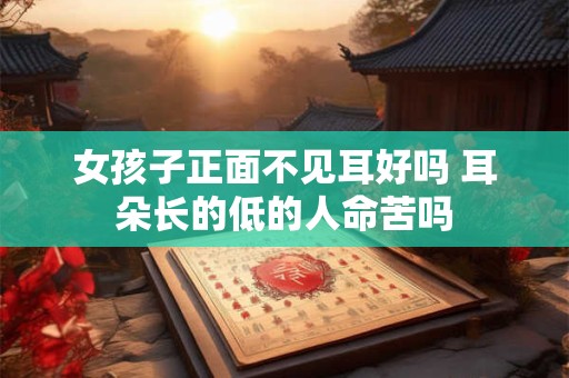女孩子正面不见耳好吗 耳朵长的低的人命苦吗