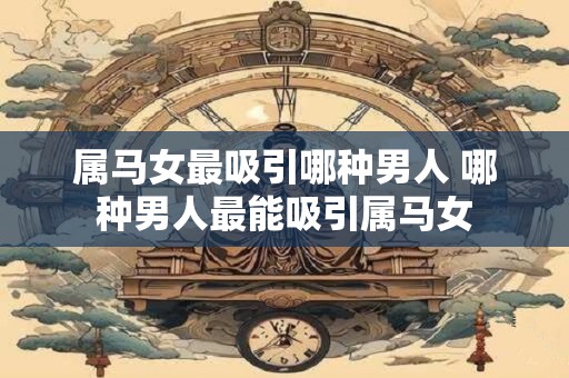 属马女最吸引哪种男人 哪种男人最能吸引属马女