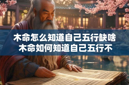 木命怎么知道自己五行缺啥 木命如何知道自己五行不足