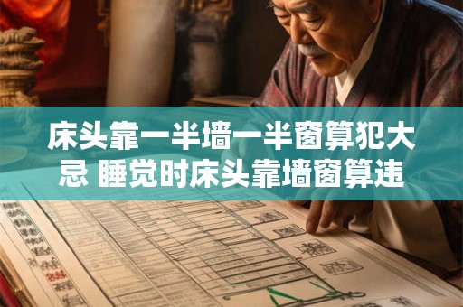 床头靠一半墙一半窗算犯大忌 睡觉时床头靠墙窗算违规