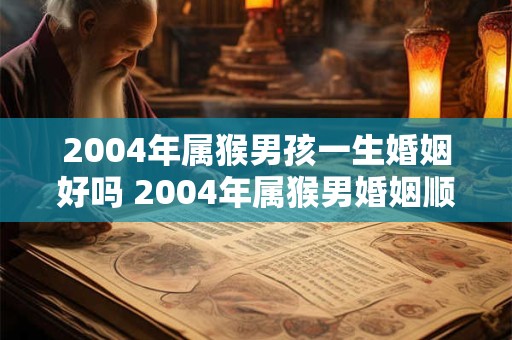2004年属猴男孩一生婚姻好吗 2004年属猴男婚姻顺利吗