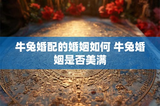 牛兔婚配的婚姻如何 牛兔婚姻是否美满