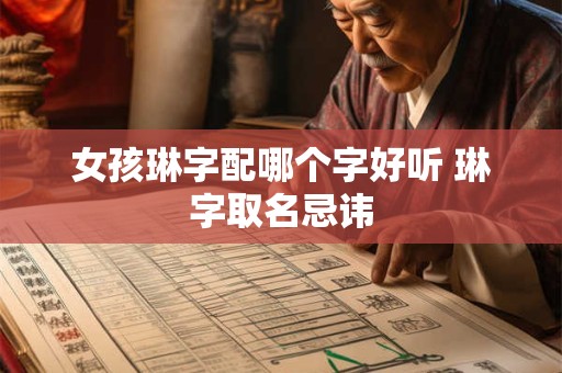 女孩琳字配哪个字好听 琳字取名忌讳