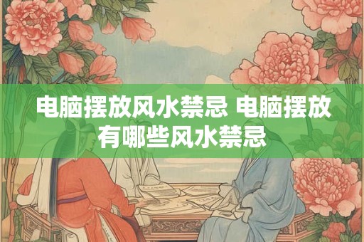 电脑摆放风水禁忌 电脑摆放有哪些风水禁忌