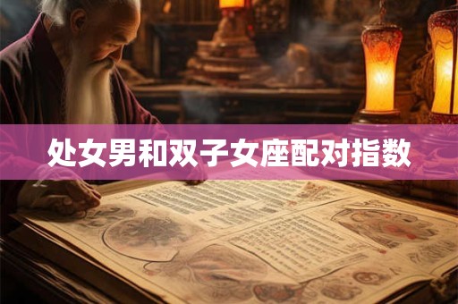处女男和双子女座配对指数