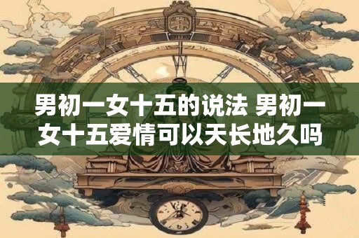 男初一女十五的说法 男初一女十五爱情可以天长地久吗