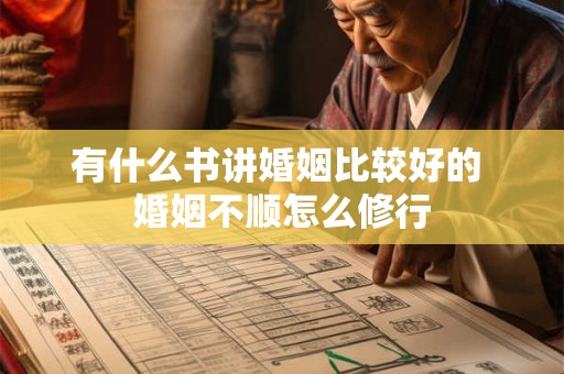 有什么书讲婚姻比较好的 婚姻不顺怎么修行