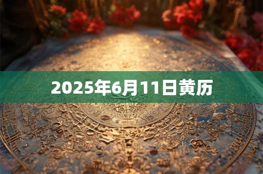 2025年6月11日黄历