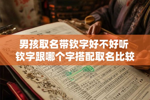 男孩取名带钦字好不好听 钦字跟哪个字搭配取名比较好