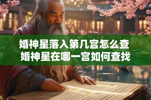 婚神星落入第几宫怎么查 婚神星在哪一宫如何查找