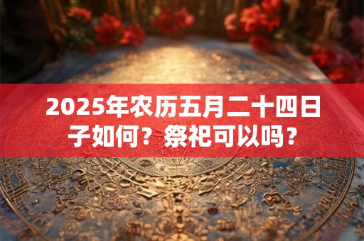 2025年农历五月二十四日子如何？祭祀可以吗？