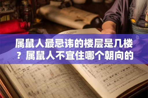 属鼠人最忌讳的楼层是几楼？属鼠人不宜住哪个朝向的房间