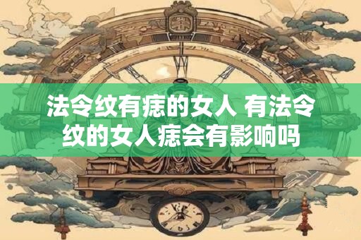 法令纹有痣的女人 有法令纹的女人痣会有影响吗