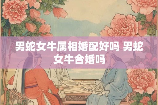 男蛇女牛属相婚配好吗 男蛇女牛合婚吗