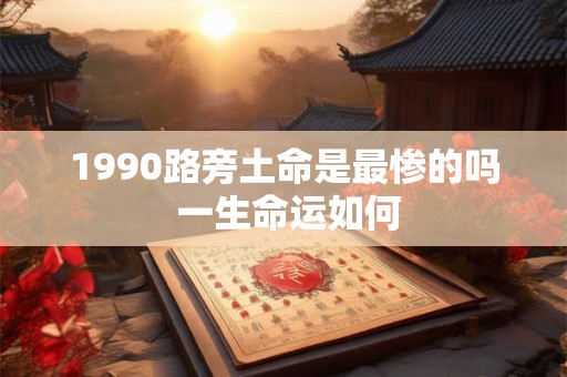 1990路旁土命是最惨的吗 一生命运如何