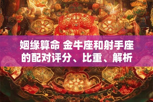 姻缘算命 金牛座和射手座的配对评分、比重、解析