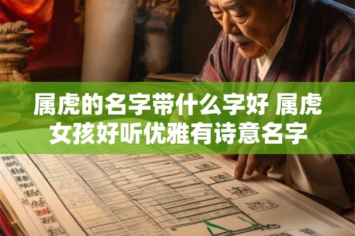 属虎的名字带什么字好 属虎女孩好听优雅有诗意名字