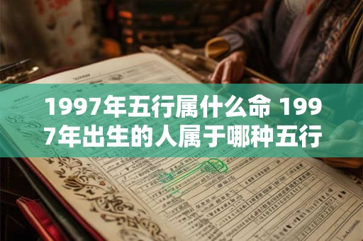 1997年五行属什么命 1997年出生的人属于哪种五行命