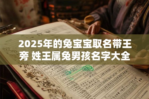 2025年的兔宝宝取名带王旁 姓王属兔男孩名字大全