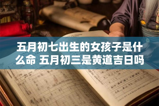 五月初七出生的女孩子是什么命 五月初三是黄道吉日吗