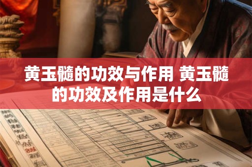 黄玉髓的功效与作用 黄玉髓的功效及作用是什么