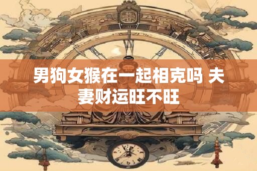 男狗女猴在一起相克吗 夫妻财运旺不旺