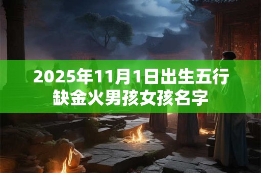 2025年11月1日出生五行缺金火男孩女孩名字