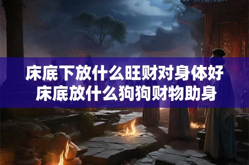 床底下放什么旺财对身体好 床底放什么狗狗财物助身体