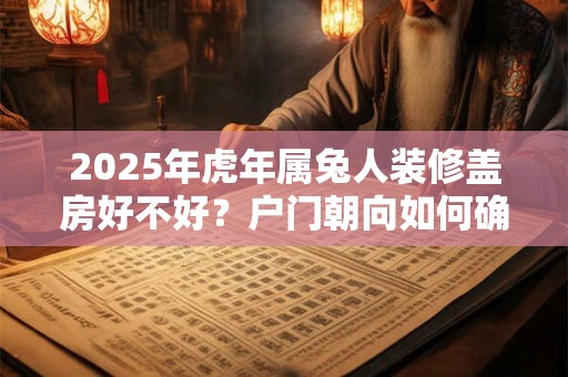 2025年虎年属兔人装修盖房好不好？户门朝向如何确定