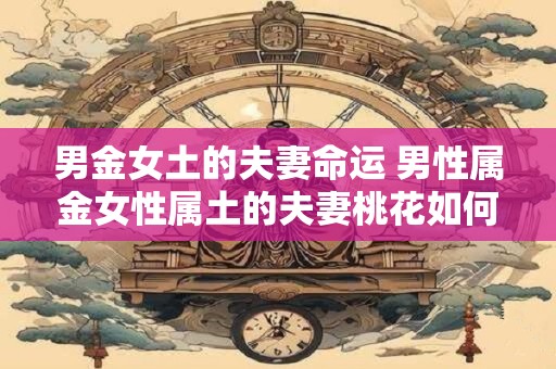 男金女土的夫妻命运 男性属金女性属土的夫妻桃花如何命运如何 男金女土的夫妻命运 男性属金女性属土的夫妻桃花如何命运如何