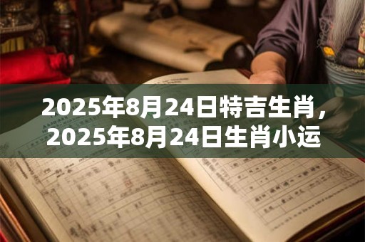 2025年8月24日特吉生肖，2025年8月24日生肖小运播报