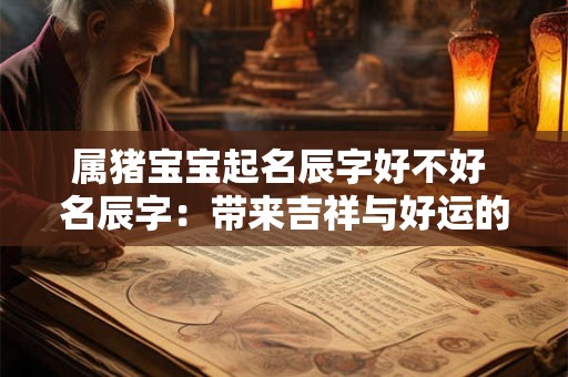 属猪宝宝起名辰字好不好 名辰字：带来吉祥与好运的名字