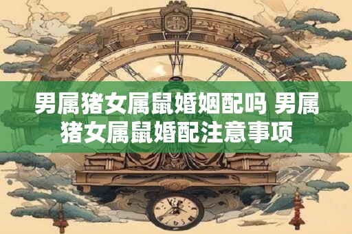 男属猪女属鼠婚姻配吗 男属猪女属鼠婚配注意事项