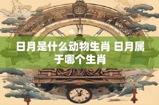 日月是什么动物生肖 日月属于哪个生肖
