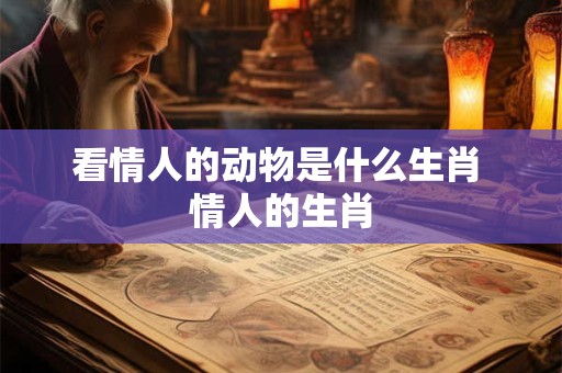 看情人的动物是什么生肖 情人的生肖