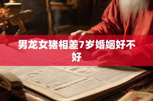 男龙女猪相差7岁婚姻好不好