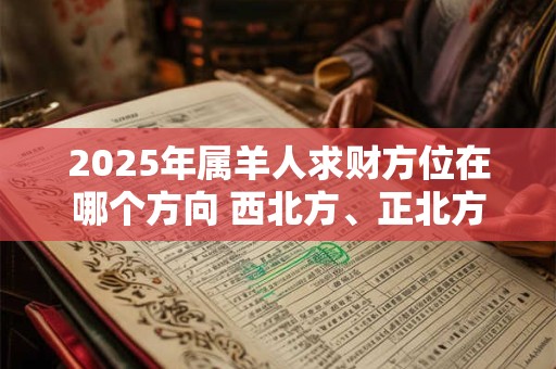 2025年属羊人求财方位在哪个方向 西北方、正北方