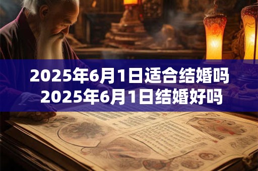 2025年6月1日适合结婚吗 2025年6月1日结婚好吗