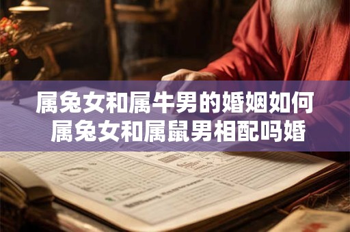 属兔女和属牛男的婚姻如何 属兔女和属鼠男相配吗婚姻