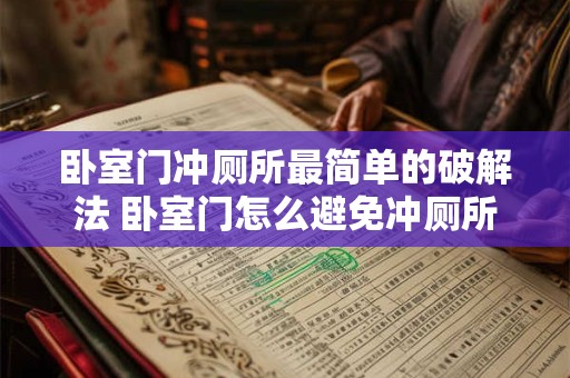 卧室门冲厕所最简单的破解法 卧室门怎么避免冲厕所