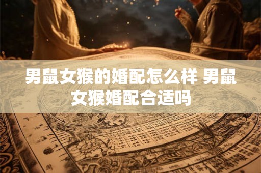 男鼠女猴的婚配怎么样 男鼠女猴婚配合适吗