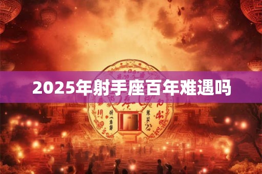 2025年射手座百年难遇吗