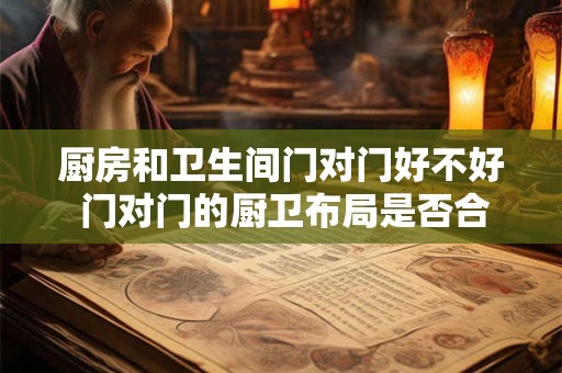 厨房和卫生间门对门好不好 门对门的厨卫布局是否合理