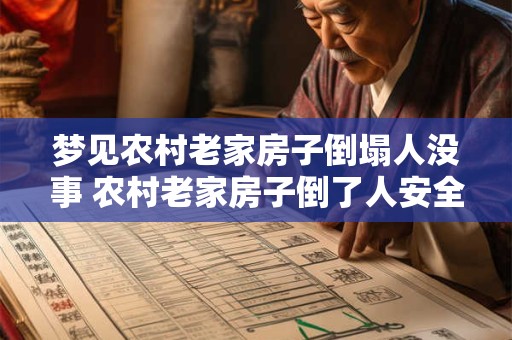 梦见农村老家房子倒塌人没事 农村老家房子倒了人安全了吗