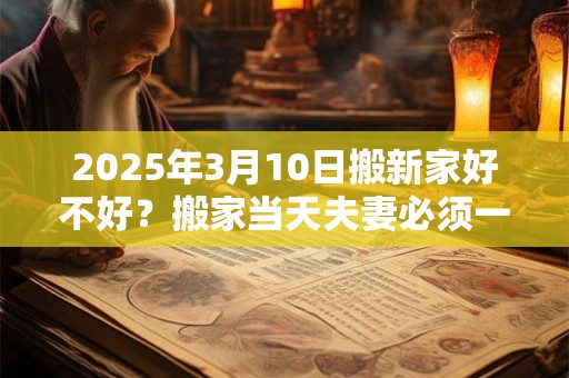 2025年3月10日搬新家好不好?搬家当天夫妻必须一起睡吗? 2025年3月10日搬新家好不好?搬家当天夫妻必须一起睡吗?